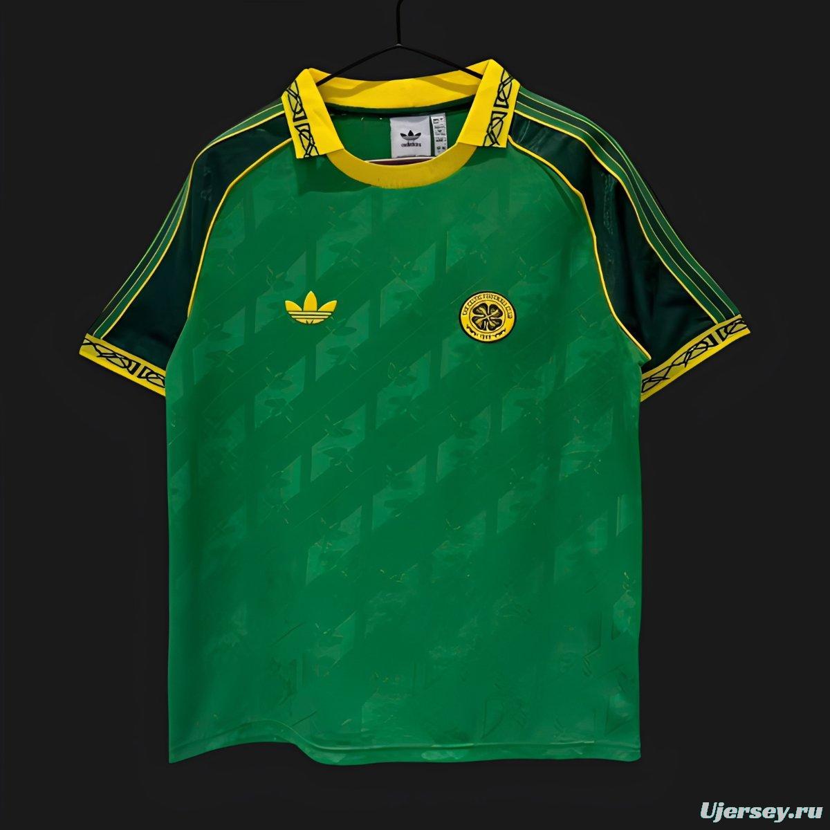 25/26 Adidas Celtic FC LFSTLR Green Jersey