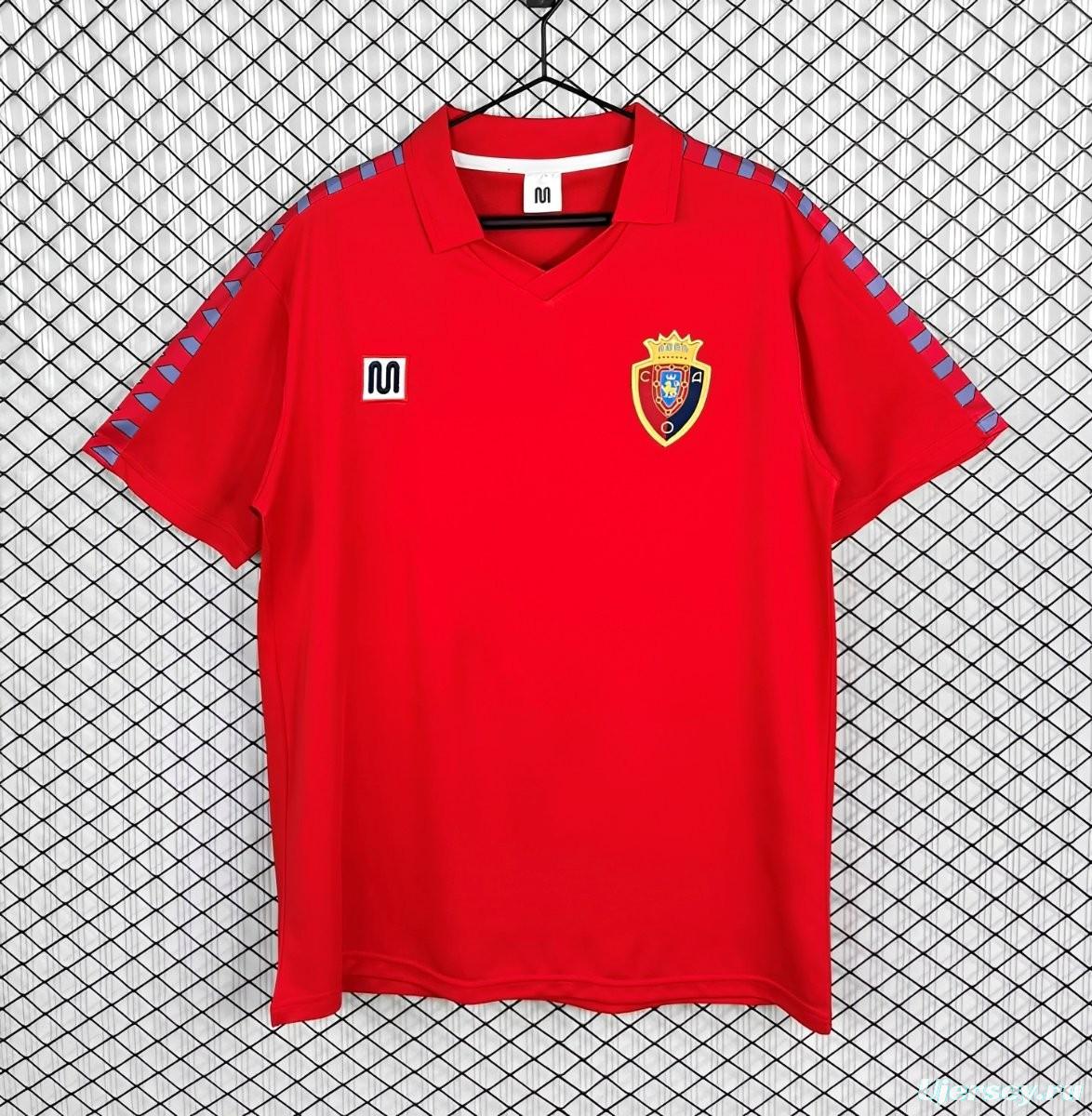 Retro 83/84 Osasuna Home Jersey