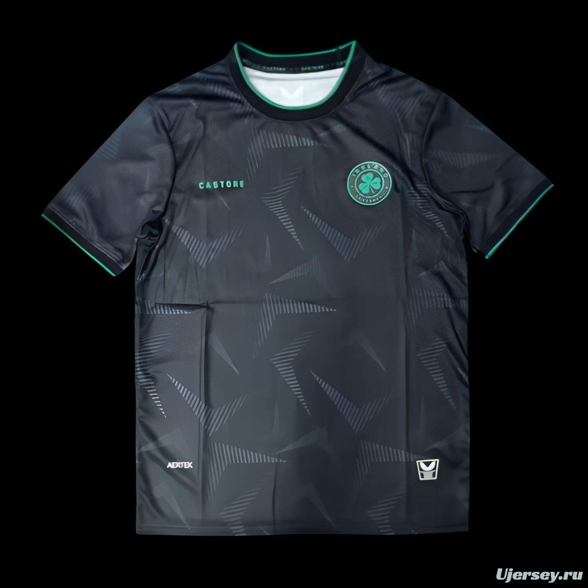 25/26 Celtic Black "Stealth" Special Jersey