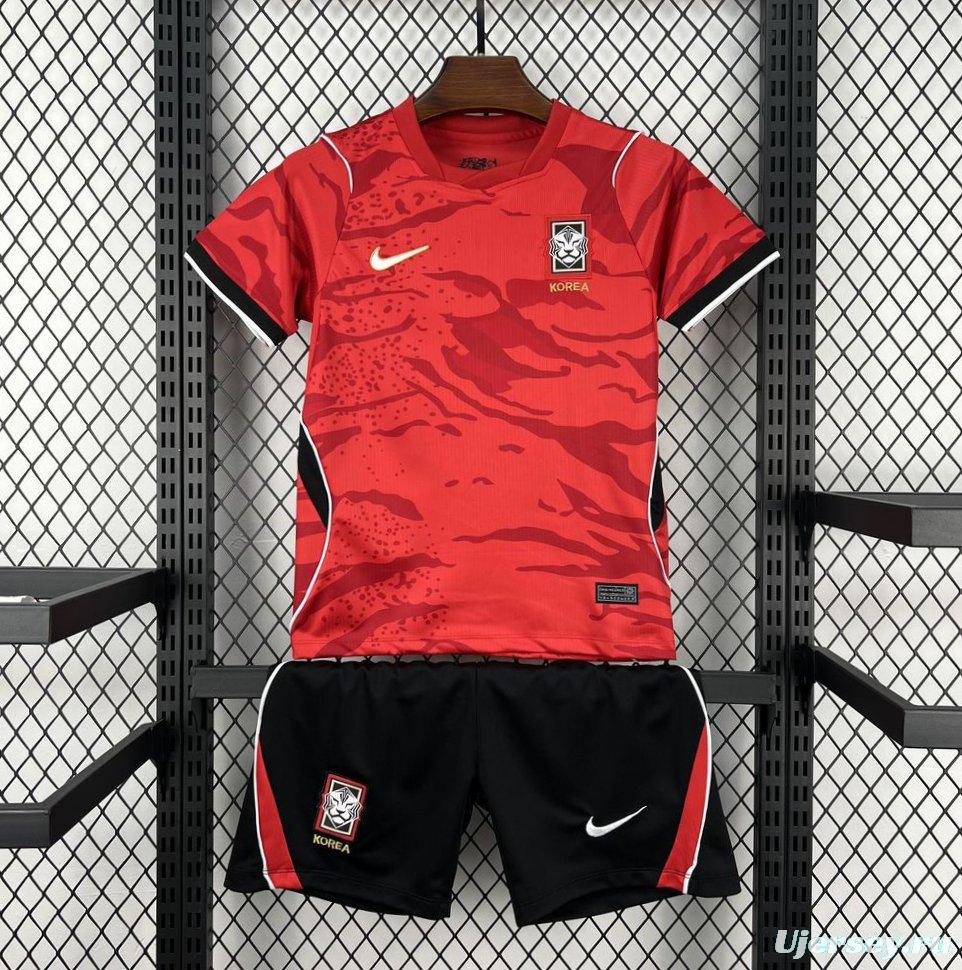 2026 Kids South Korea World Cup Home Kit