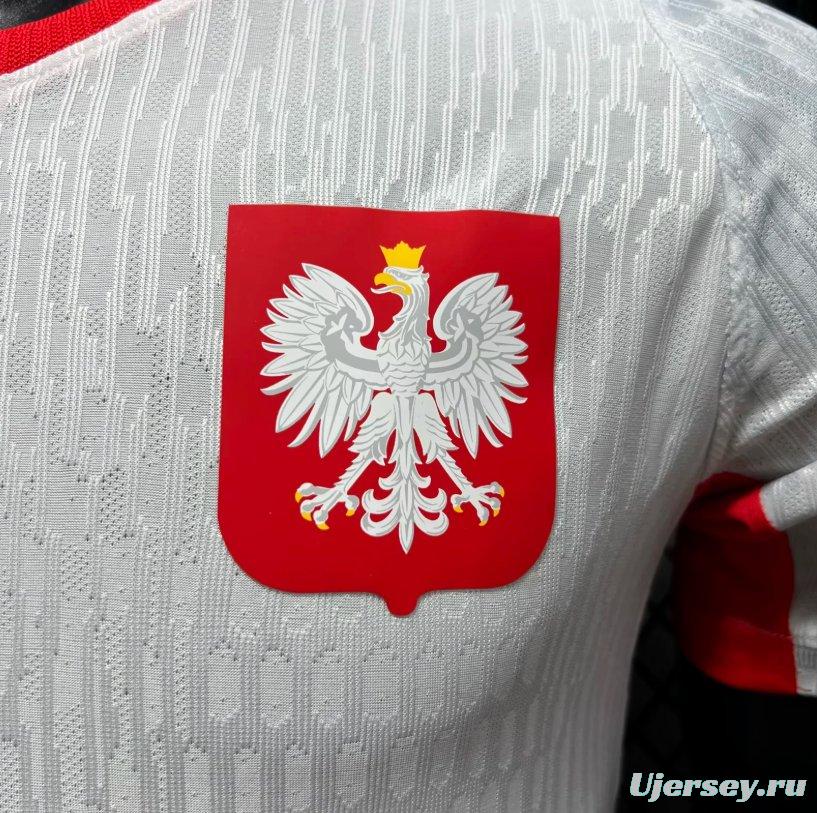 Player Version 2026 Poland Home Jersey
