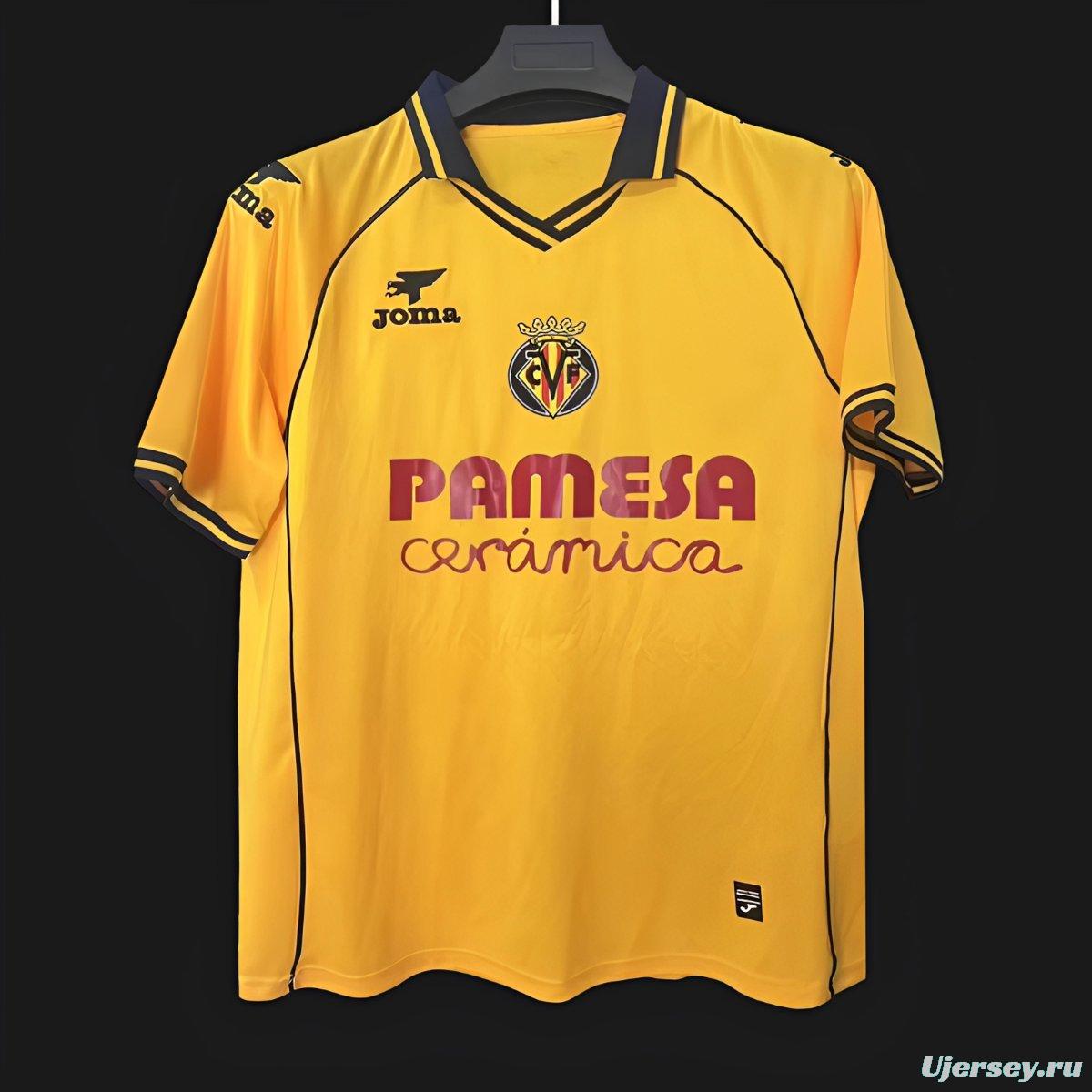 26/27 Villarreal Remake Vintage home Jersey