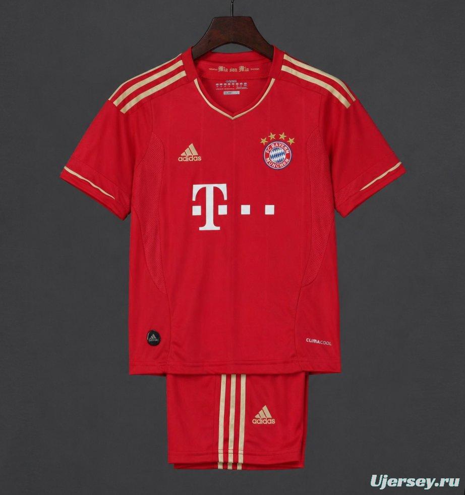 Retro 12/13 Kids Bayern Munich Home Jersey