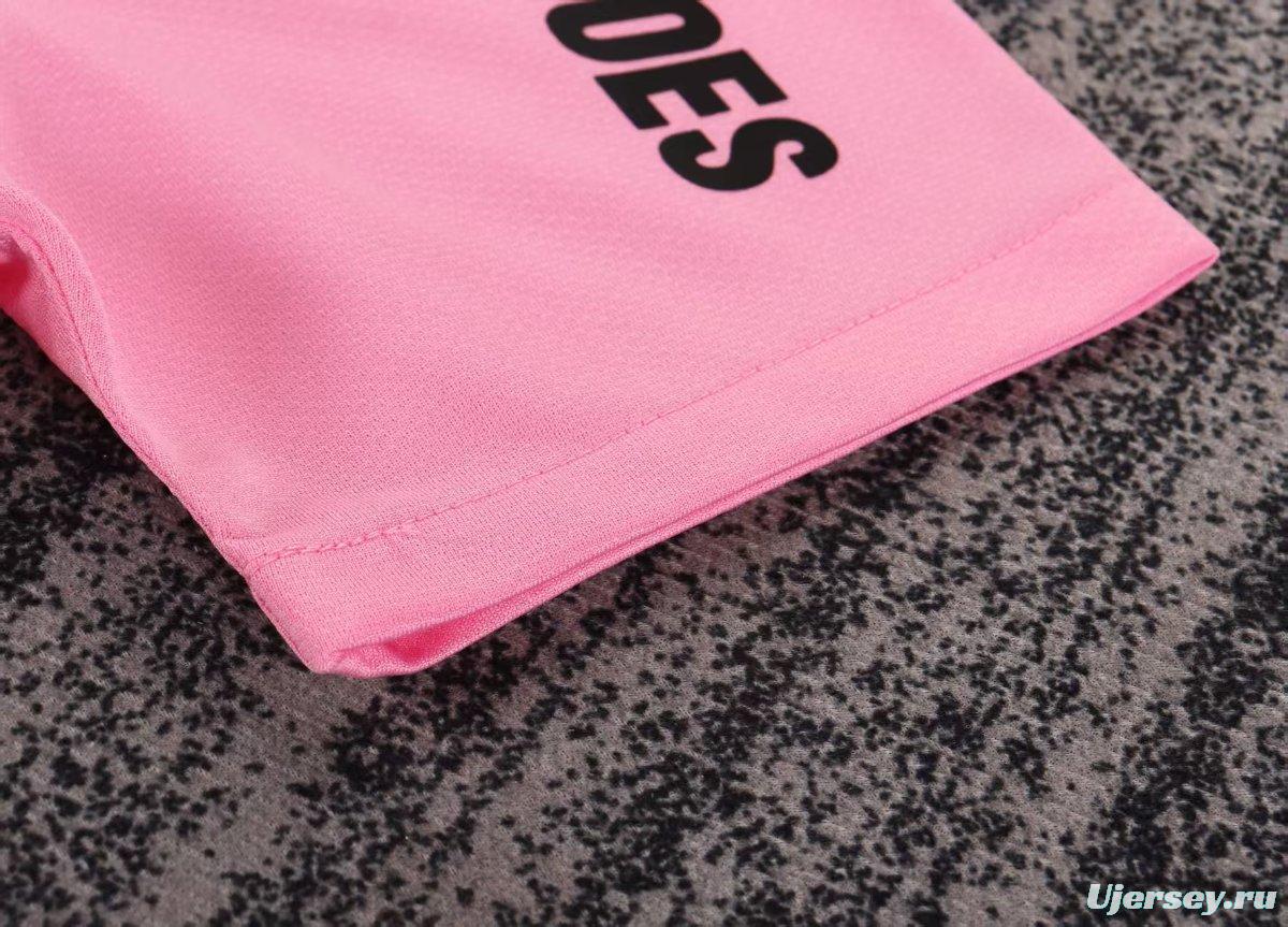 Retro 12/13 Kids Santos Away Pink Jersey