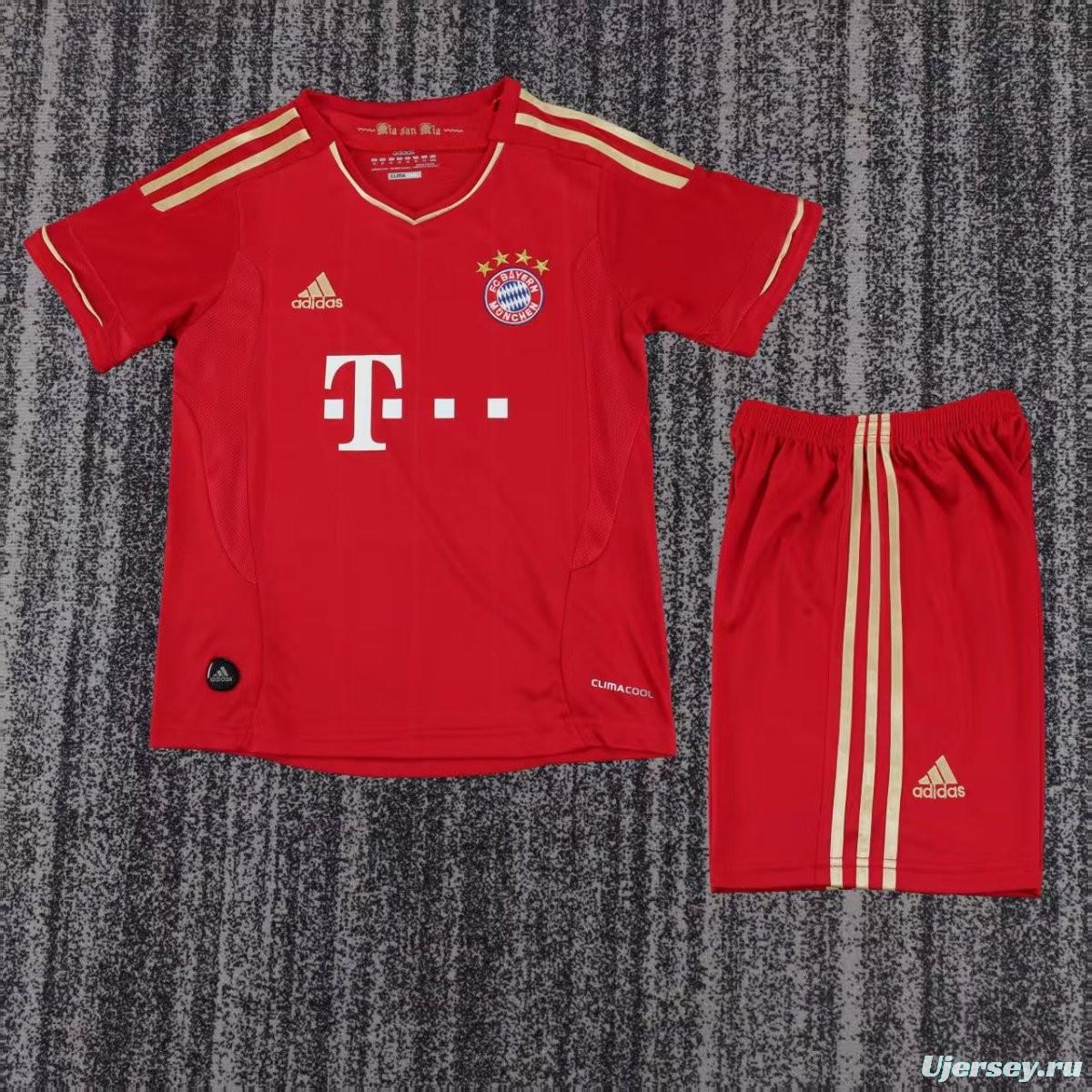 Retro 12/13 Kids Bayern Munich Home Jersey