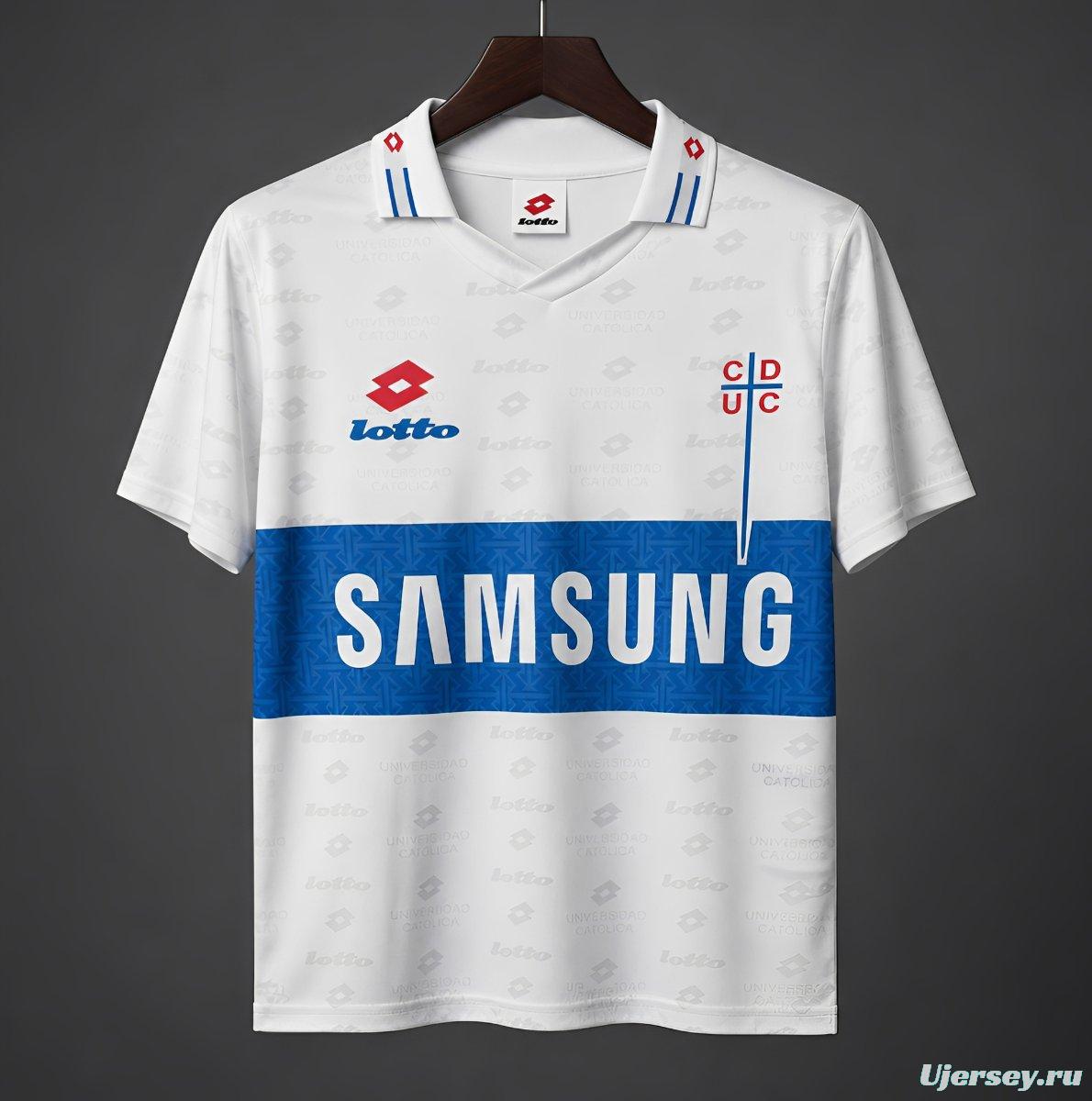 Retro 96/97 Universidad Catolica Chile Home Jersey