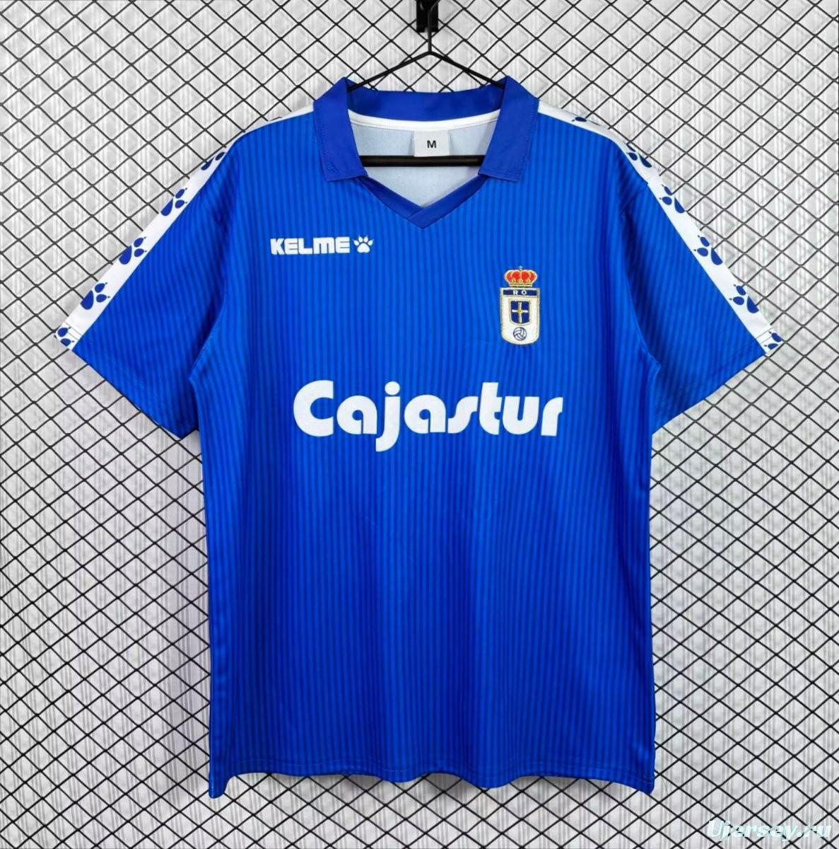 Retro 92/93 Real Oviedo Home Jersey