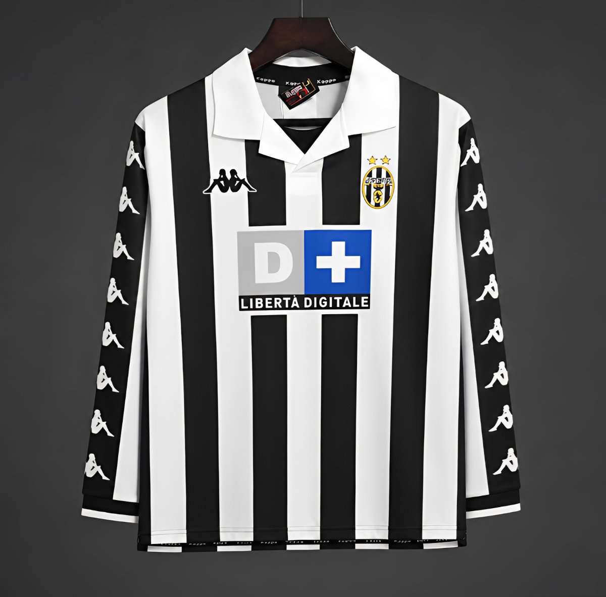 Retro 99/00 Juventus Home Long Sleeve Jersey
