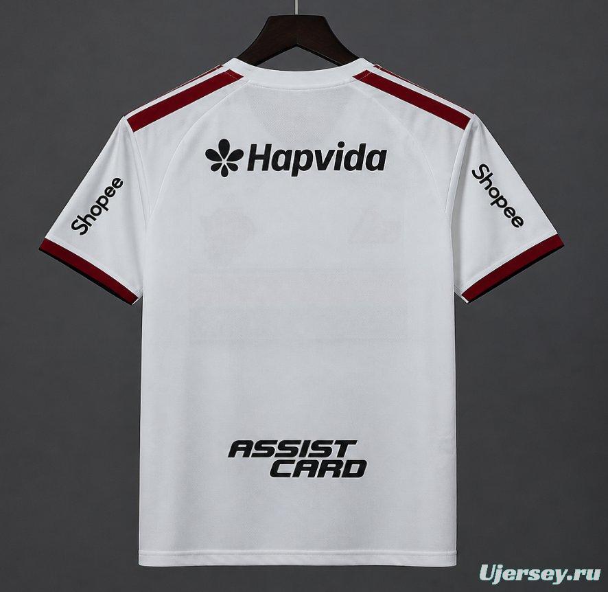 26/27 Flamengo Away Jersey With Full Sponsor