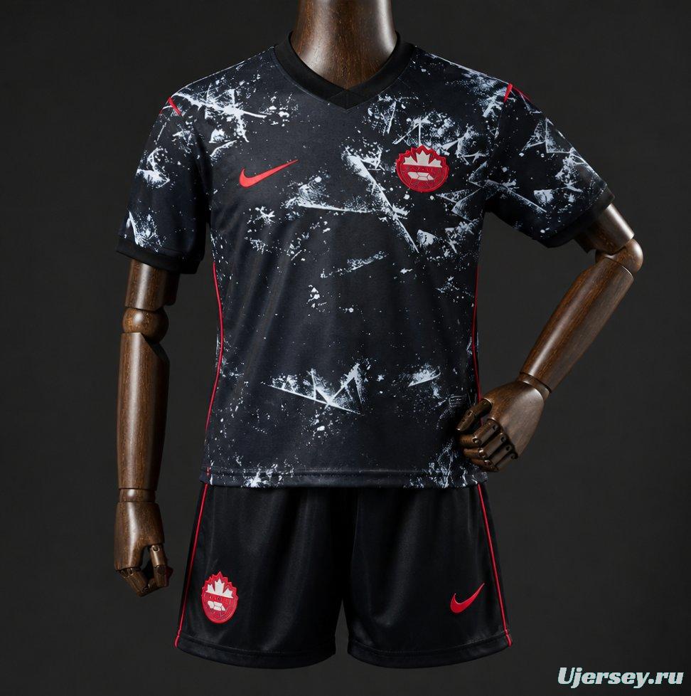 2026 Kids Canada World Cup Away Kit