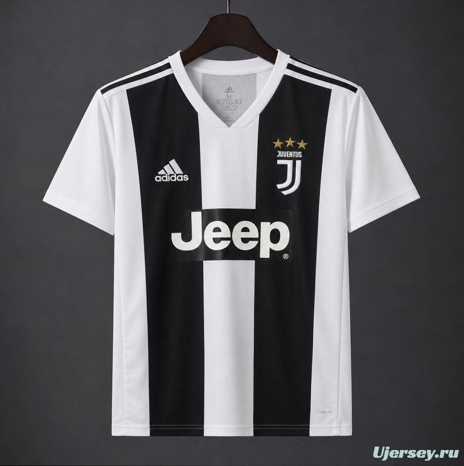 Retro 18/19 Juventus Home Jersey