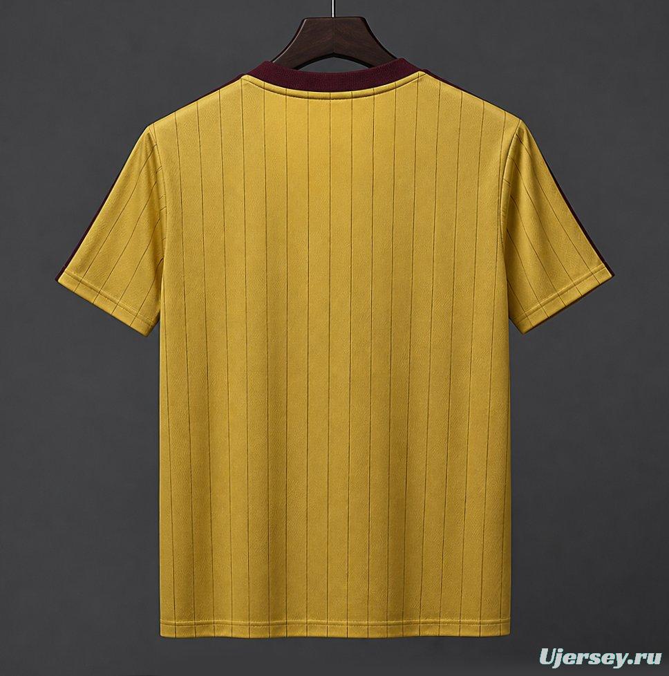2026 Arsenal Adidas Terrace Icons Yellow Jersey
