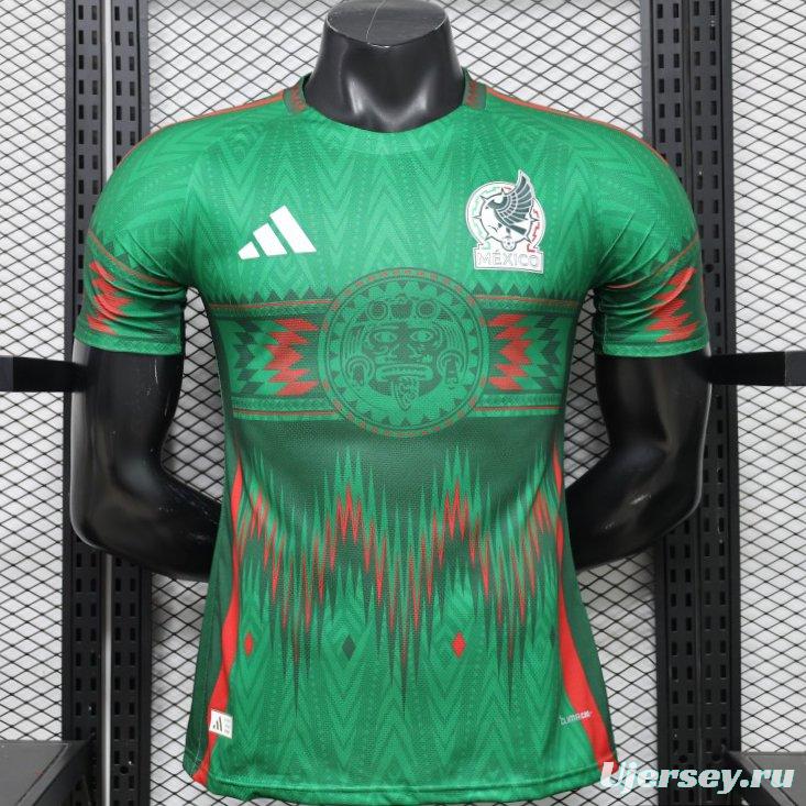 Player Version 2026 Mexico Green  Special Edition Home Jersey