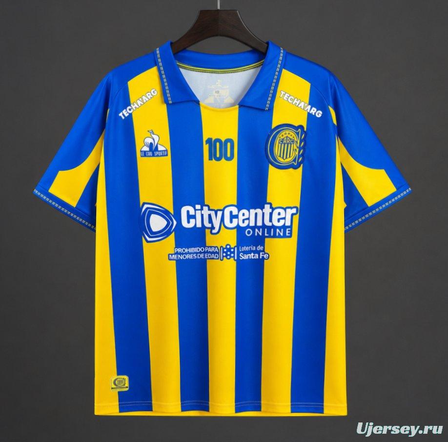 26/27 Rosario Central Home Gigante de Arroyito 100th Anniversary Edition Jersey