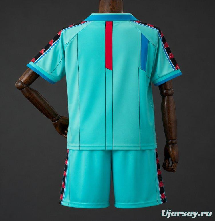 92/95 Kids Barcelona Away Retro Kit Jersey Size 16-28