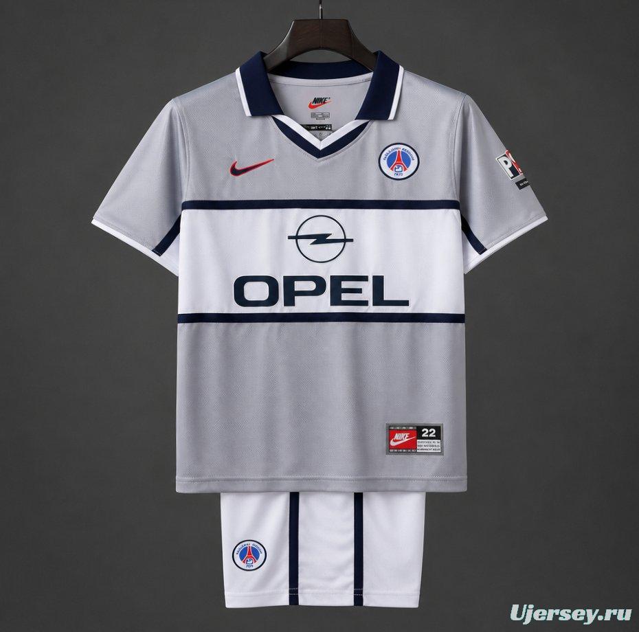 Retro Kids 00/01 PSG/Paris Saint-Germain Away Jersey