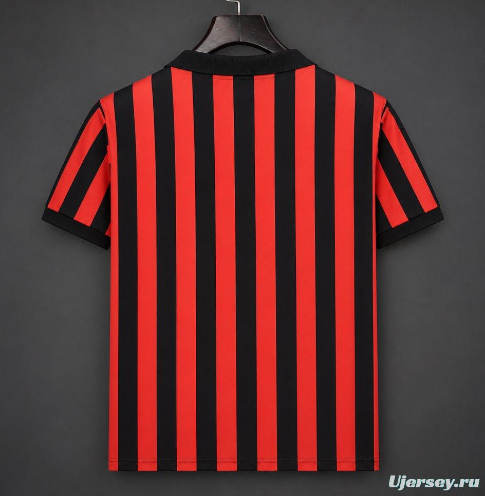Retro 1963 AC Milan Home Jersey
