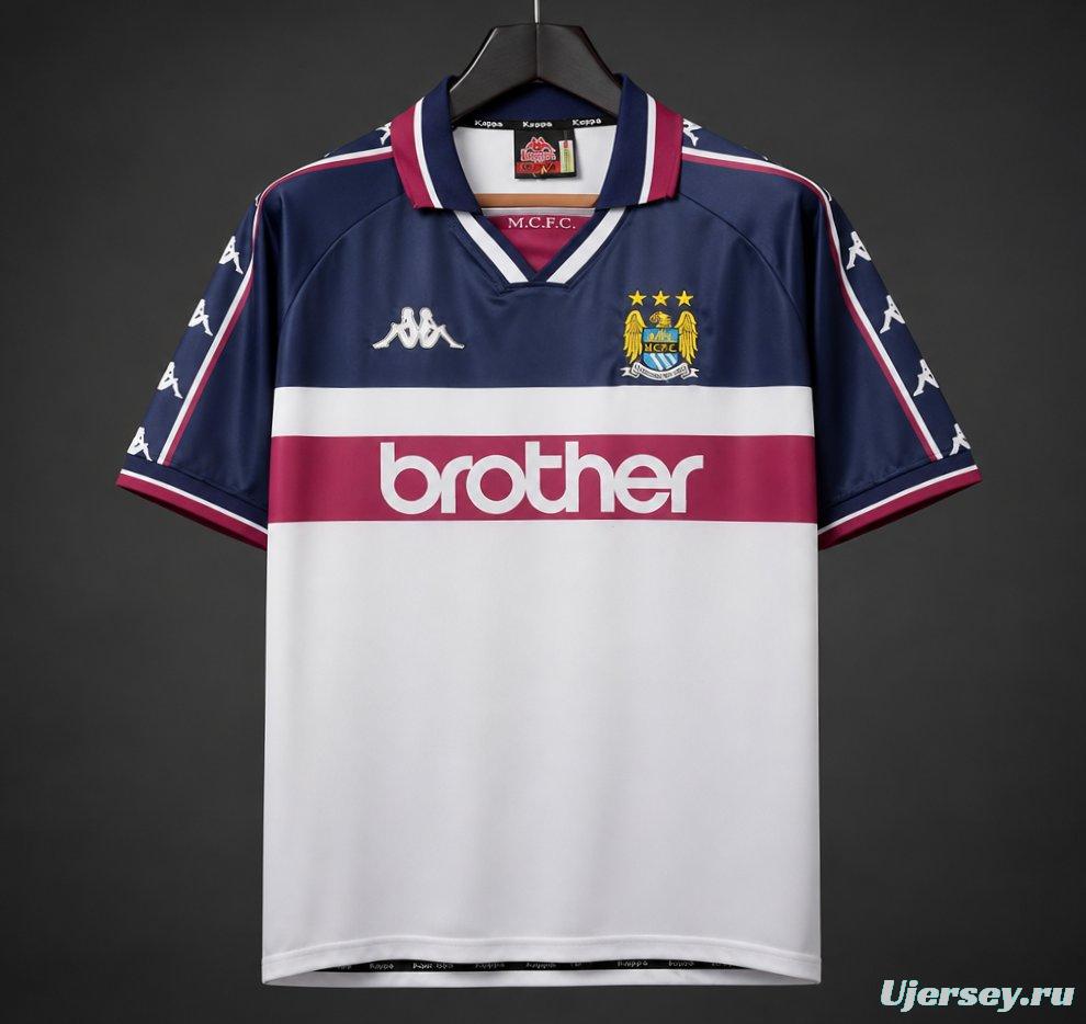Retro 1997-98 Manchester City Away Jersey