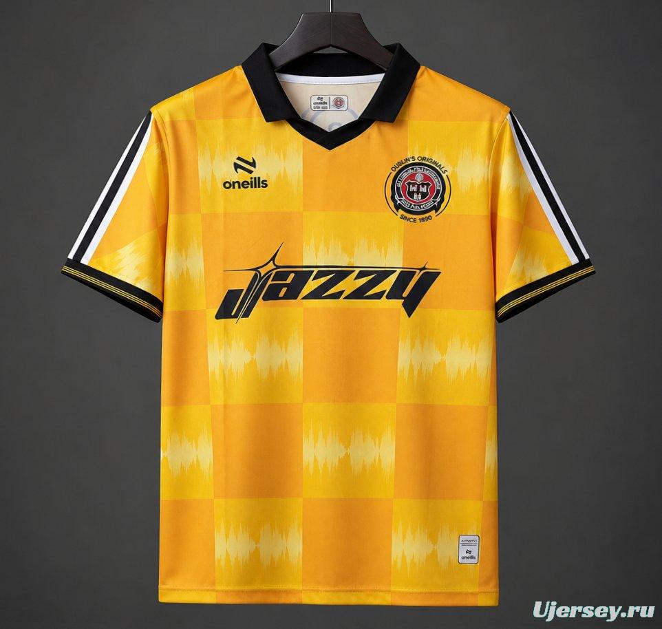 26/27 O'Neills Bohemian FC x Jazzy 2026 Women's AwayJersey For Men