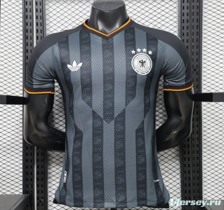 Player Version 2026 Germany Dark Grey with Championship Years Stripe Graphic Jersey