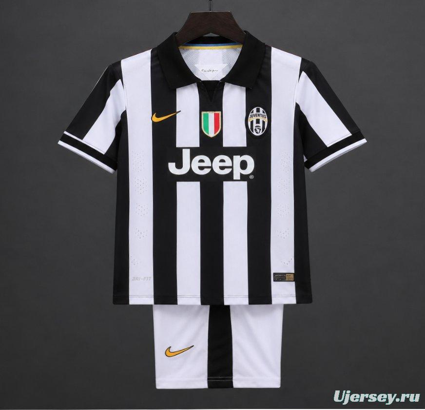Retro Kids 14/15 Juventus Home Jersey
