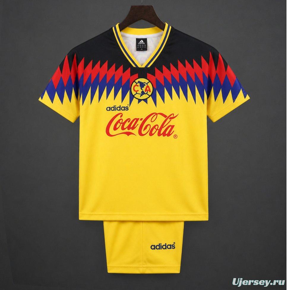 Retro Kids 1995 Club America Home Jersey