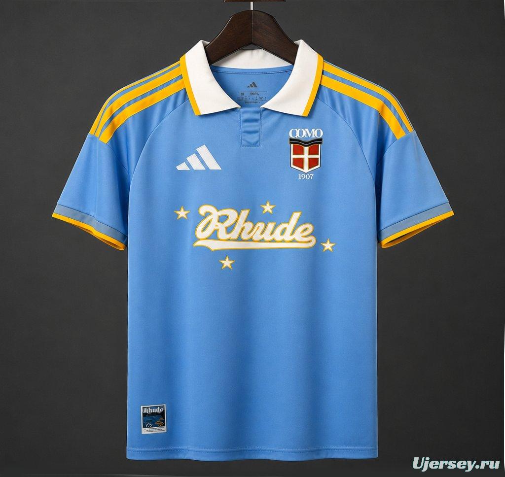 26/27 Como 1907 Third Blue Jersey