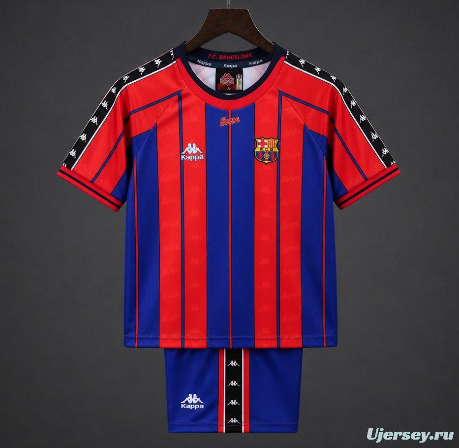 Retro Kids 97/98 Barcelona Home Jersey