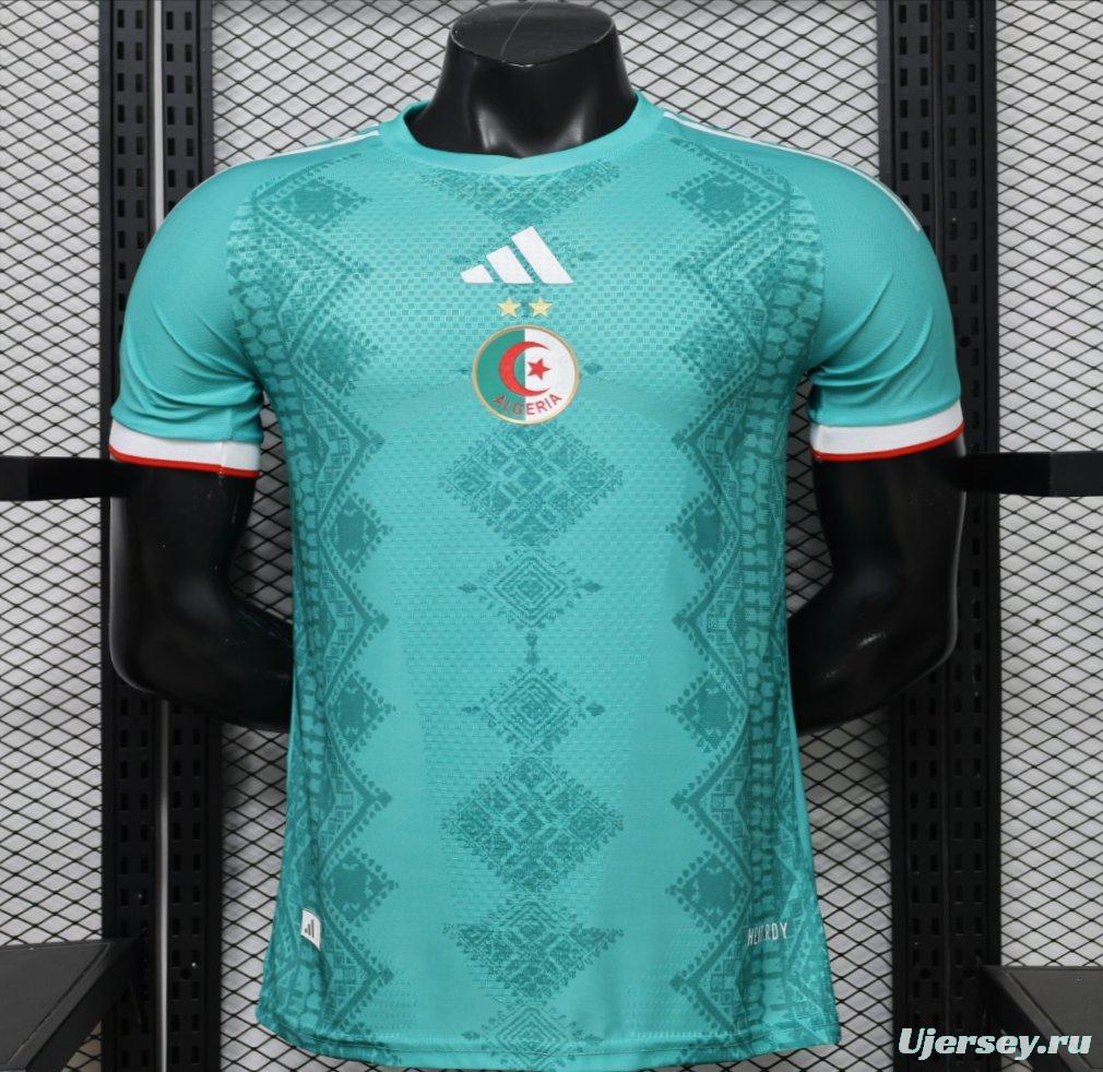 Player Version 26/27 Algeria Teal Green  Special Edition Away Jersey