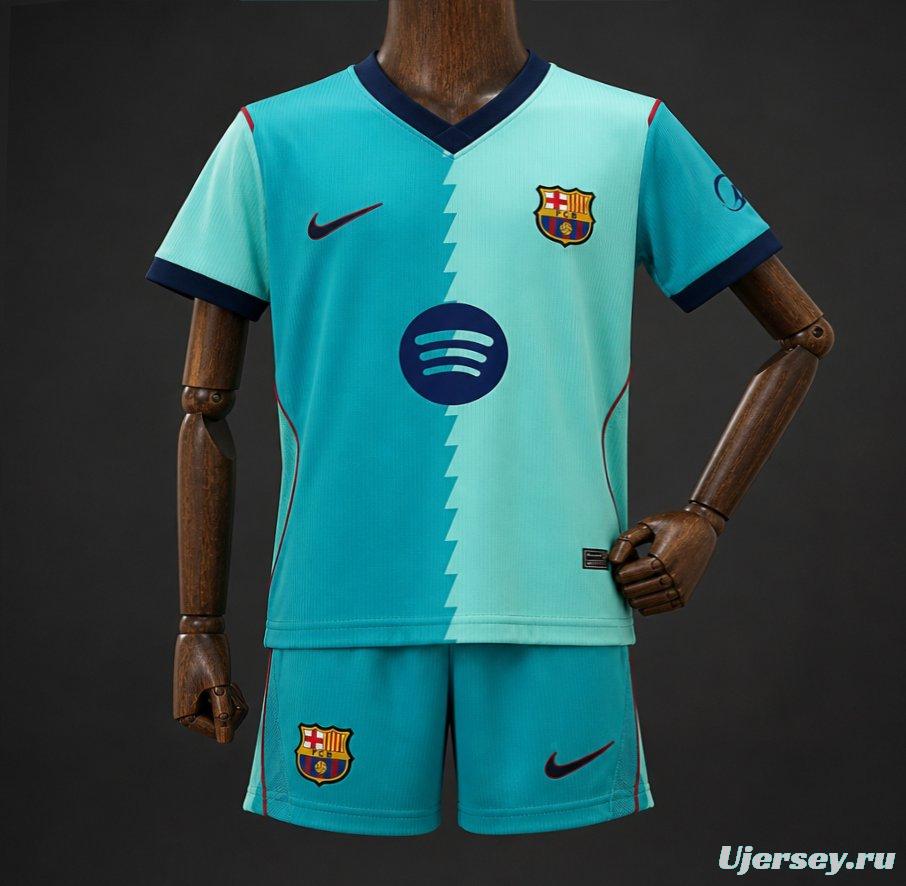 26/27 Kids FC Barcelona BlueThird Jersey