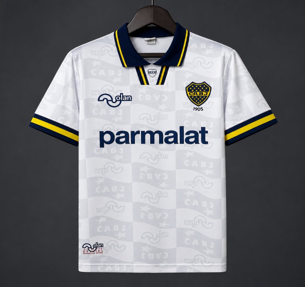 95/96 Retro Boca Juniors Away Jersey