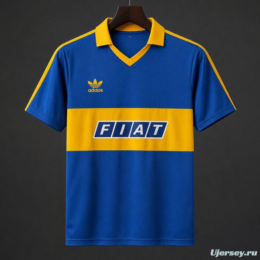 Retro 90/91 Boca Juniors Home Jersey
