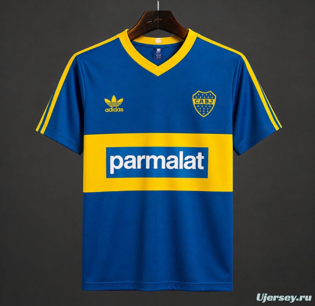 Retro 91/92 Boca Juniors Home Jersey