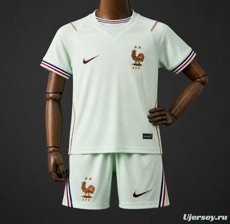 2026 Kids France World Cup Away Kit