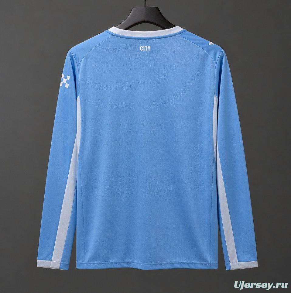 26/27 Manchester City Home Long Sleeve Jersey
