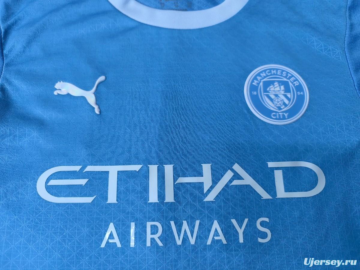 Player Version 26/27 Kids Manchester City Home Jersey