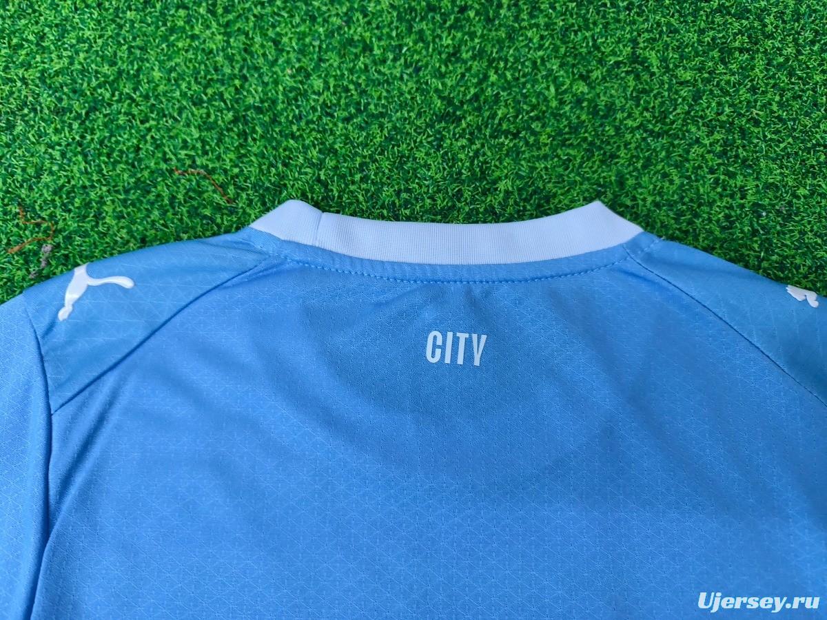 Player Version 26/27 Kids Manchester City Home Jersey