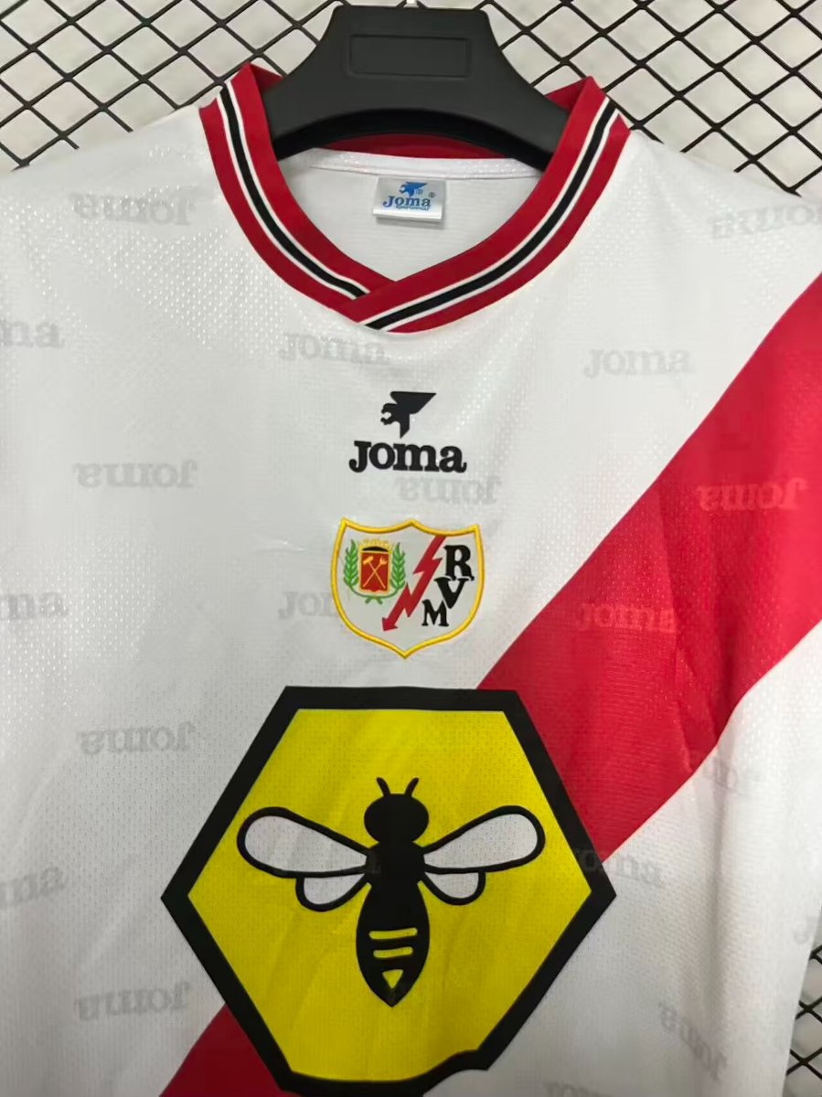 Retro 99/00 Rayo Vallecano Home Jersey
