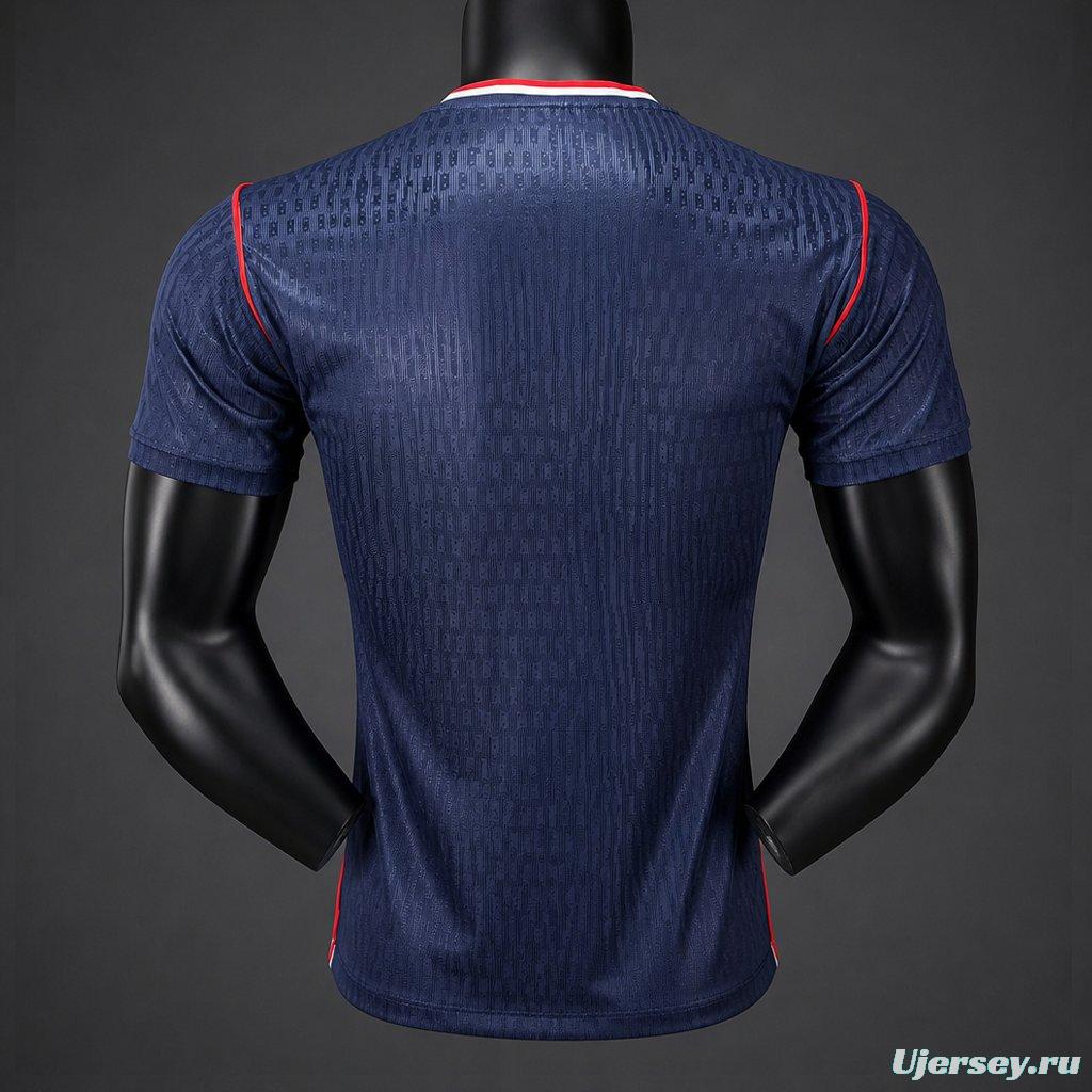 Player Version 26/27 PSG Navy Red Special Jersey