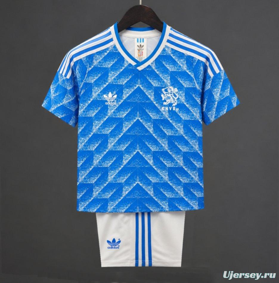 Retro Kids 1988 Netherlands Away Jersey
