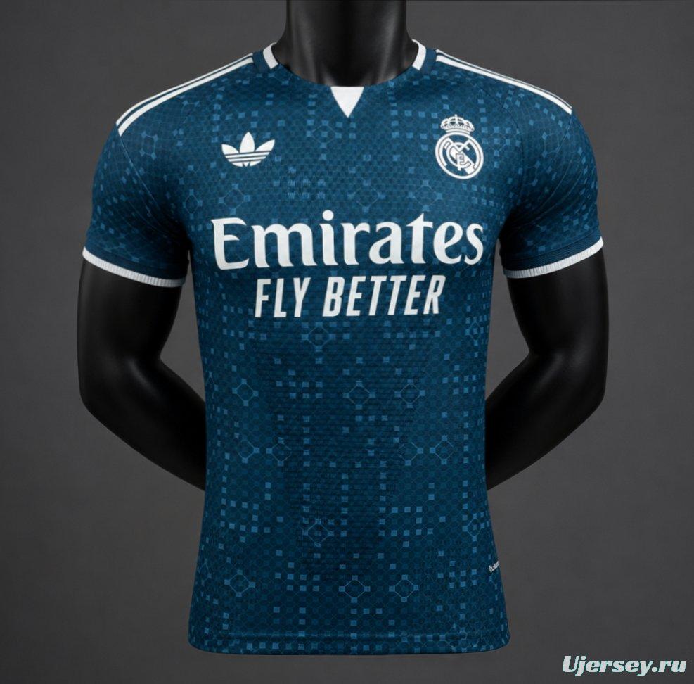 Player Version 26/27 Real Madrid Teal Away Jersey