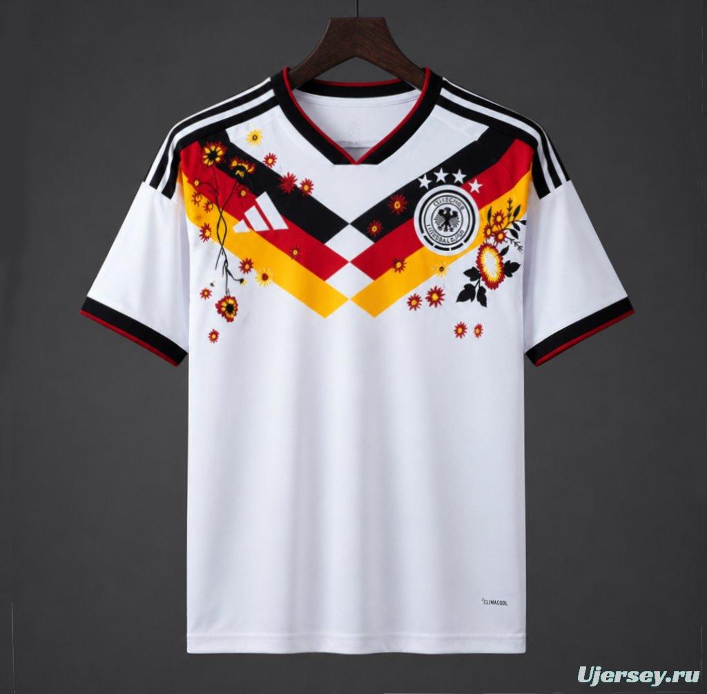 2026 Germany Home Embroidery Art Edition Jersey