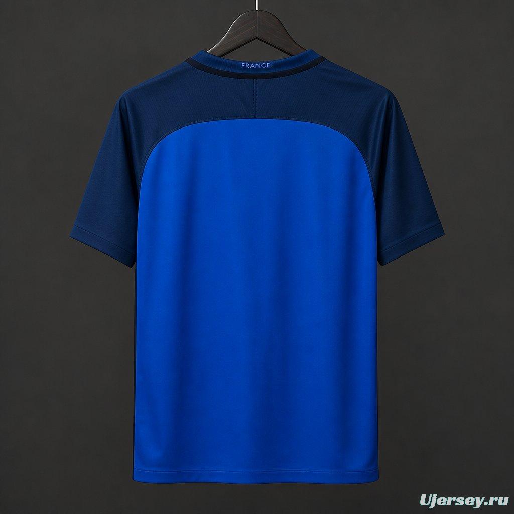 Retro 2016 France Home Jersey