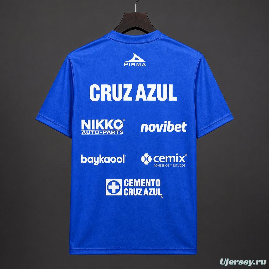 26/27 Cruz Azul Champions Blue Jersey