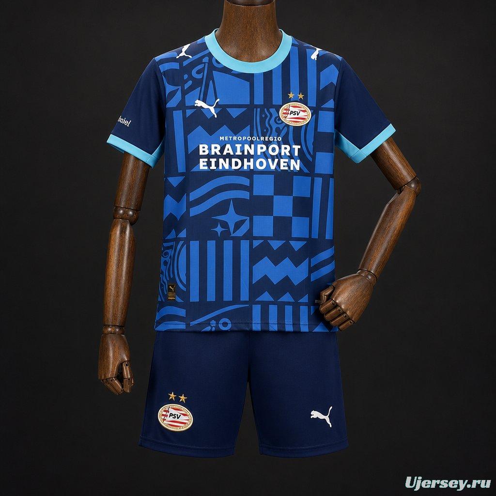 26/27 Kids PSV Eindhoven Third  Jersey