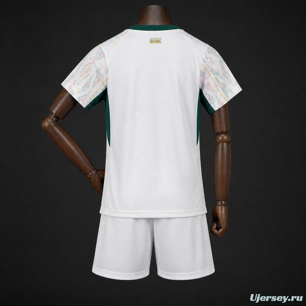 2026 Kids Senegal World Cup Home Kit