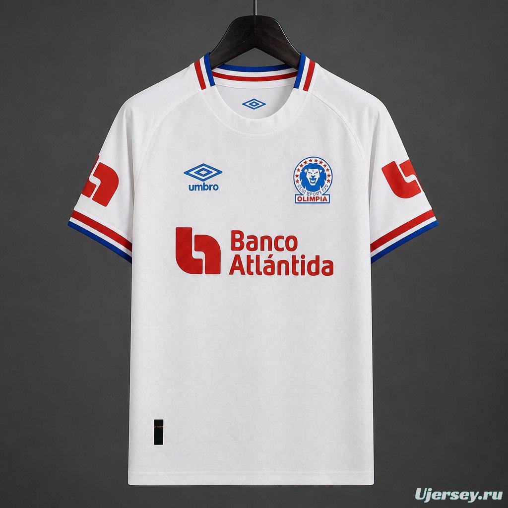 26/27 CD Olimpia Home White Jersey