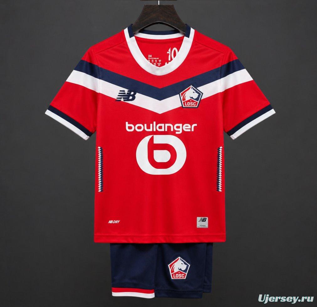 26/27 Kids Lille OSC Home Jersey