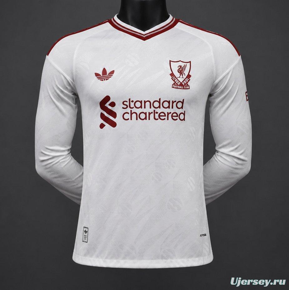Player Version 26/27 Liverpool Away White Jersey