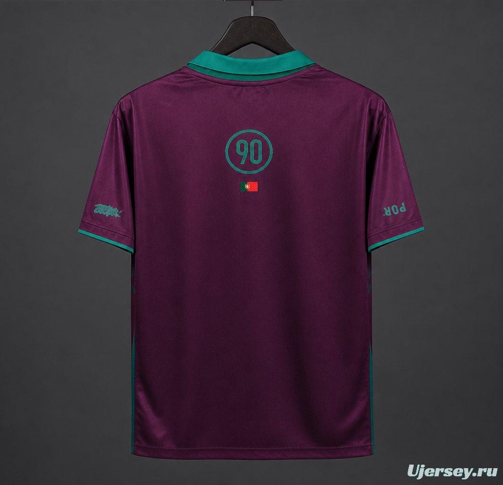 2026 Portugal x Cactus Jack Total 90 Pre-Match Wine Jersey